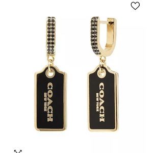 Coach earrings